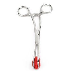 Mr. Steel Pince à langue Tongue Forceps 17cm